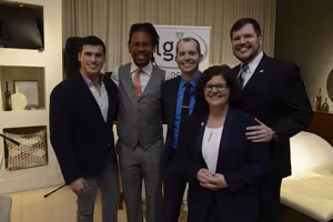 Gio Benitez, LZ Granderson, Javi Morgado, Jen Christensen, Adam Pawlus @ BroadwayWorld Gio Benitez, LZ Granderson, Javi Morgado, Jen Christensen, Adam Pawlus Photo