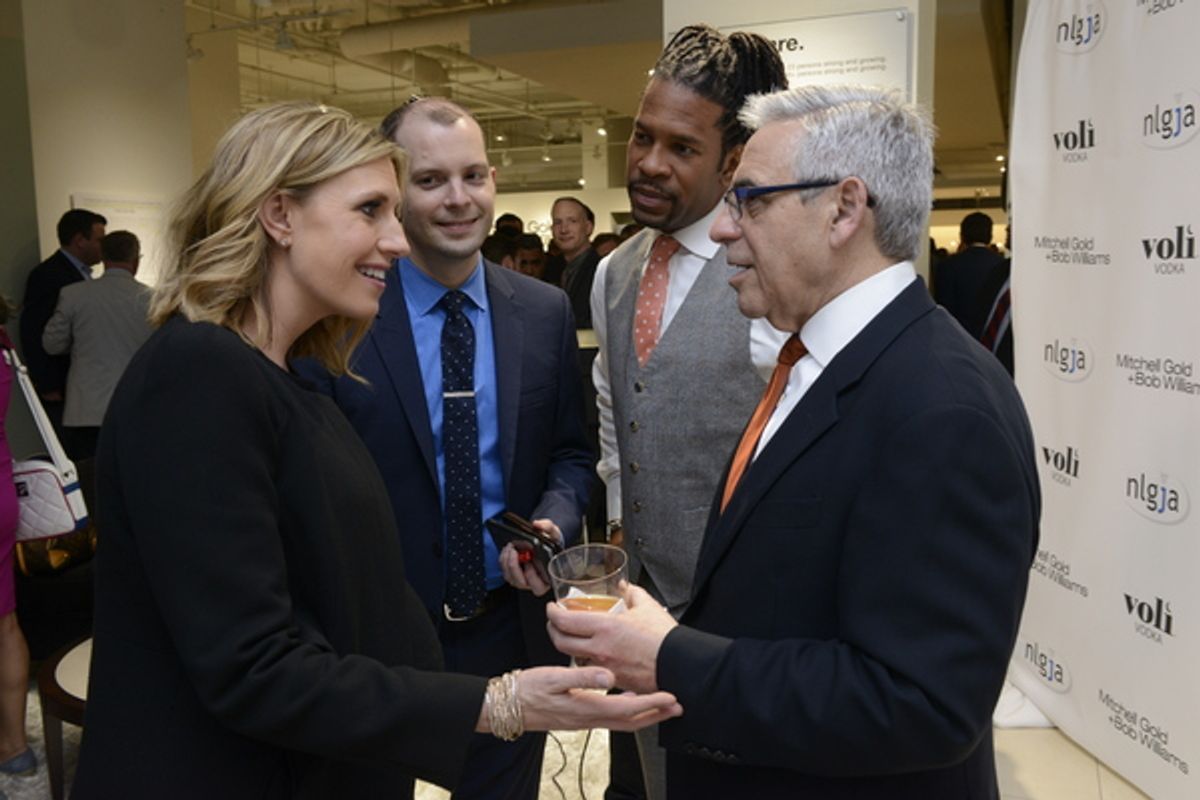 Poppy Harlow, Javi Morgado, LZ Granderson, Mitchell Gold at 