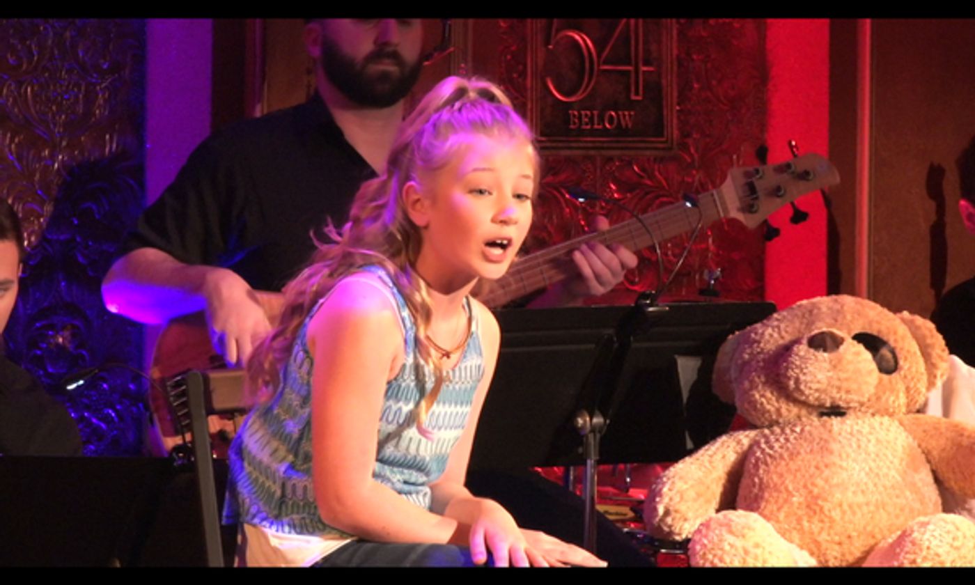 Photo Flash: Young RUTHLESS! Star Sets New World Record at Feinstein's/54 Below  Image
