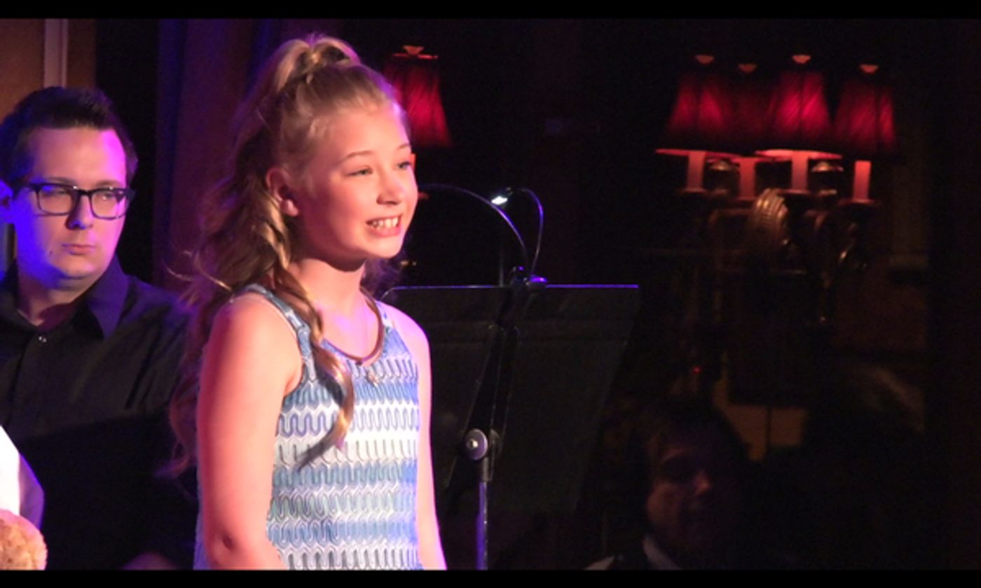 Photo Flash: Young RUTHLESS! Star Sets New World Record at Feinstein's/54 Below  Image