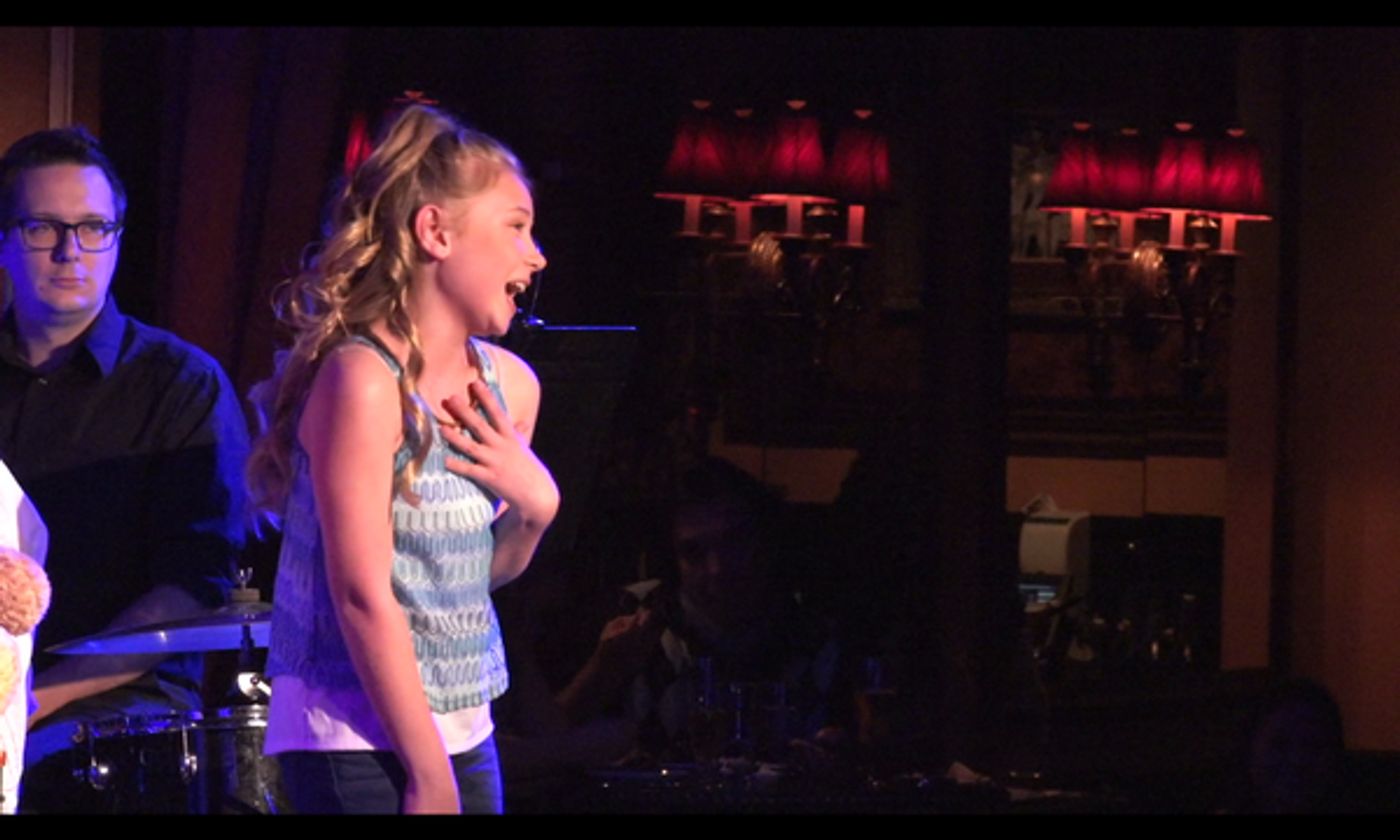 Photo Flash: Young RUTHLESS! Star Sets New World Record at Feinstein's/54 Below  Image