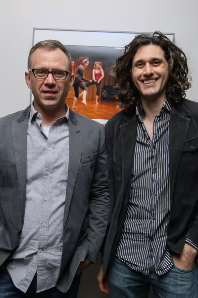 Steve Cosson & Lucas Hnath Photo