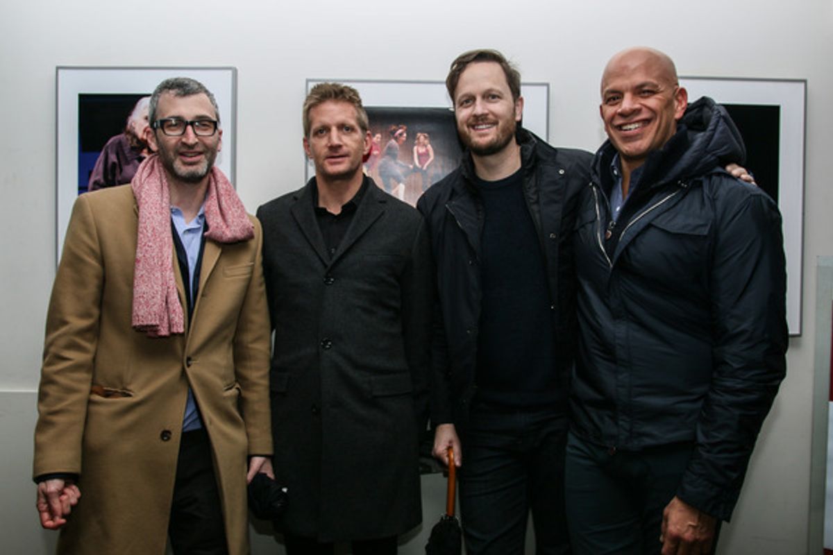 Daniel Aukin, Paul Sparks, Todd Almond & Mark Subias at 