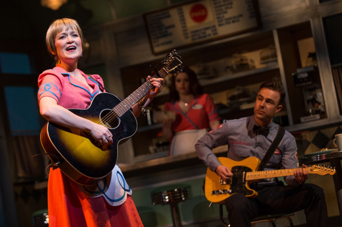 Photo Flash: Highway 57 Roars Through Paper Mill; First Look at Alysha Umphress & More in PUMP BOYS AND DINETTES!  Image