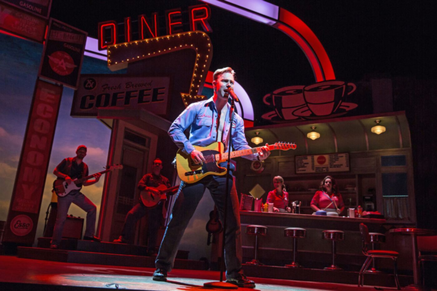 Photo Flash: Highway 57 Roars Through Paper Mill; First Look at Alysha Umphress & More in PUMP BOYS AND DINETTES!  Image