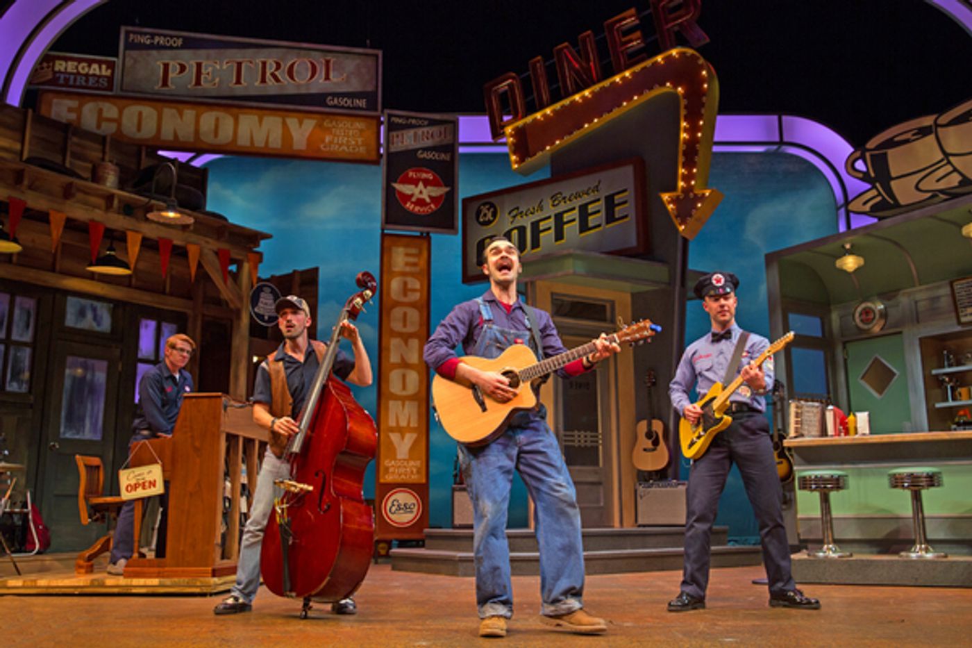 Photo Flash: Highway 57 Roars Through Paper Mill; First Look at Alysha Umphress & More in PUMP BOYS AND DINETTES!  Image