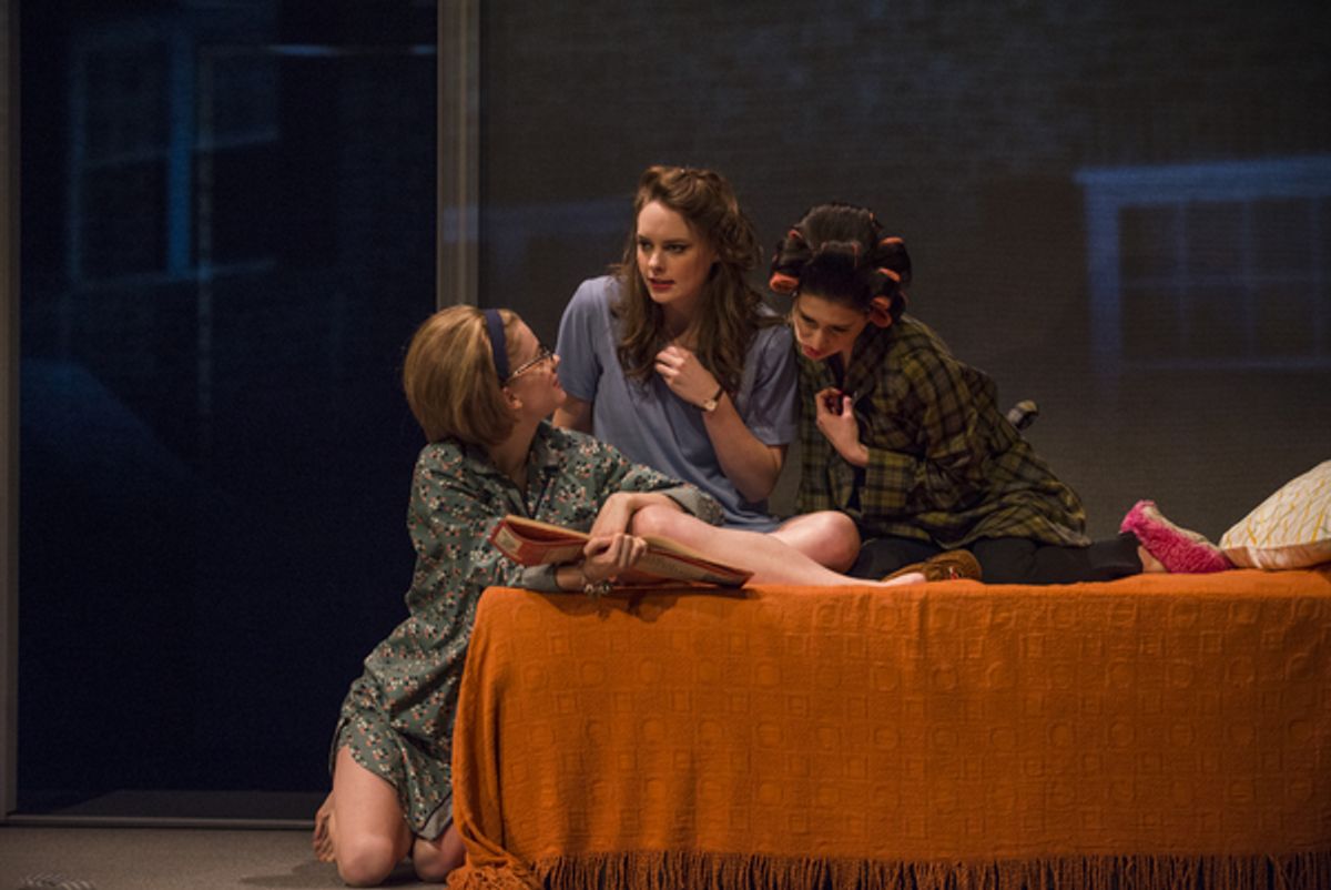 Tess Frazer (Lorna), Annie Munch (Mary Page Marlowe) and Ariana Venturi (Connie)  at 