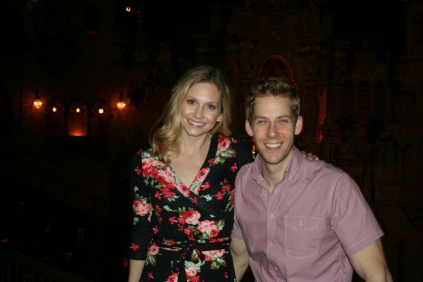 Audrey Cardwell & Andy Huntington Jones at the Majestic Theatre in San Antonio, Texas Photo
