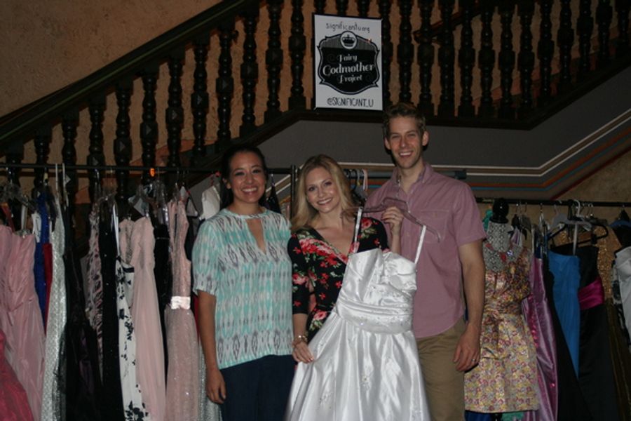 Photo Coverage: Cast of CINDERELLA, Majestic Theatre Partner with The Fairy Godmother Project Image