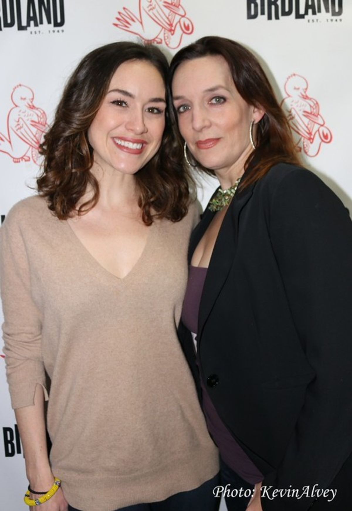 Alison Luff and Julia Murney at 