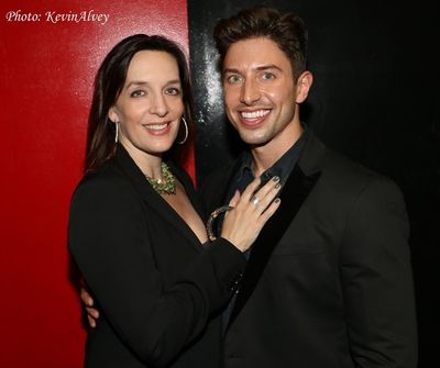 Julia Murney and Nick Adams Photo
