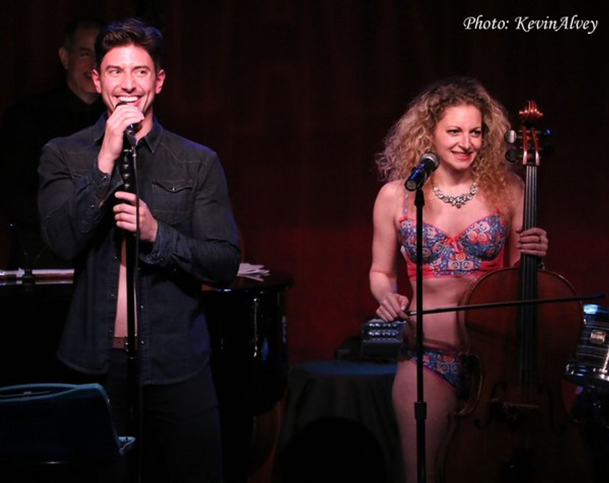 Nick Adams and Lauren Molina at 