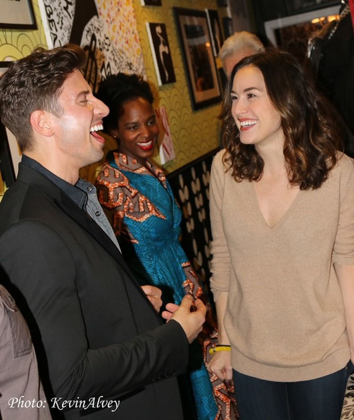 Nick Adams, Tryphena Wade and Alison Luff at 