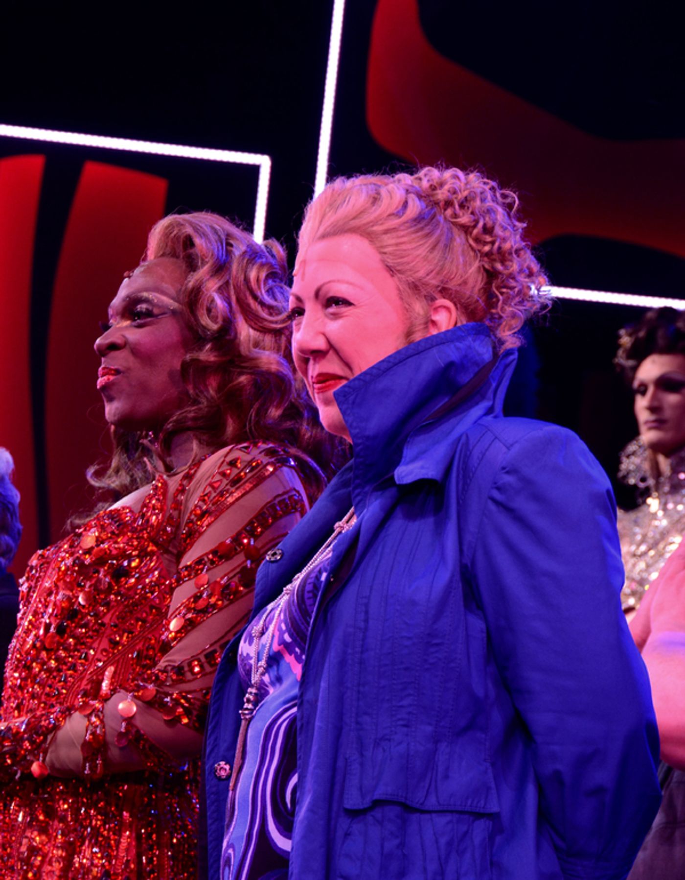 Photo Coverage: KINKY BOOTS Cast Celebrates Three Fabulous Years on Broadway!  Image