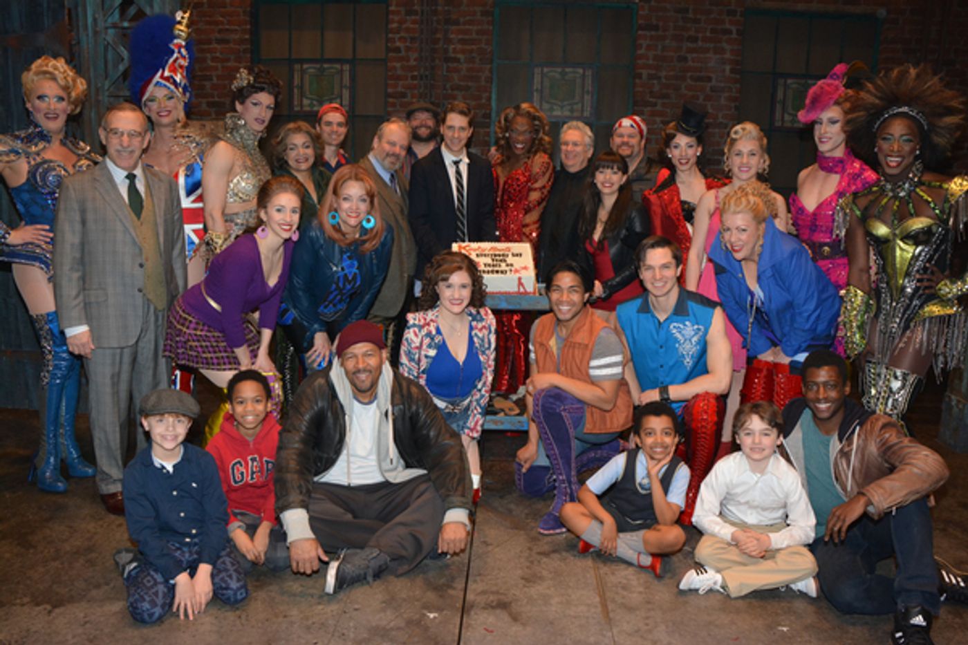 Photo Coverage: KINKY BOOTS Cast Celebrates Three Fabulous Years on Broadway!  Image