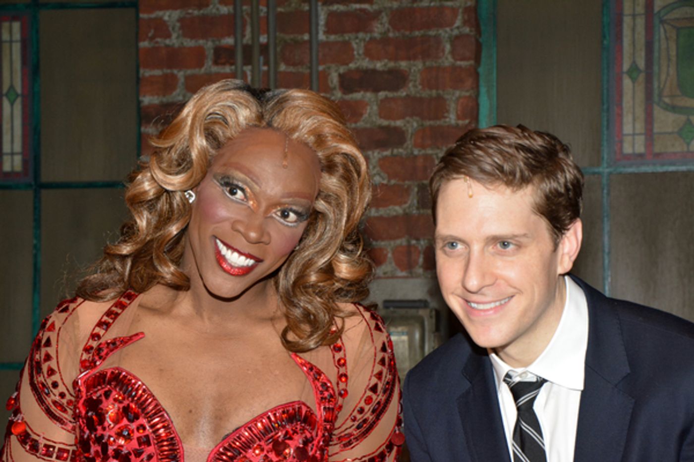 Photo Coverage: KINKY BOOTS Cast Celebrates Three Fabulous Years on Broadway!  Image