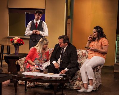 Weston Barnwell, Angela Reader, Pat Monks and Brittany San Miguel Photo