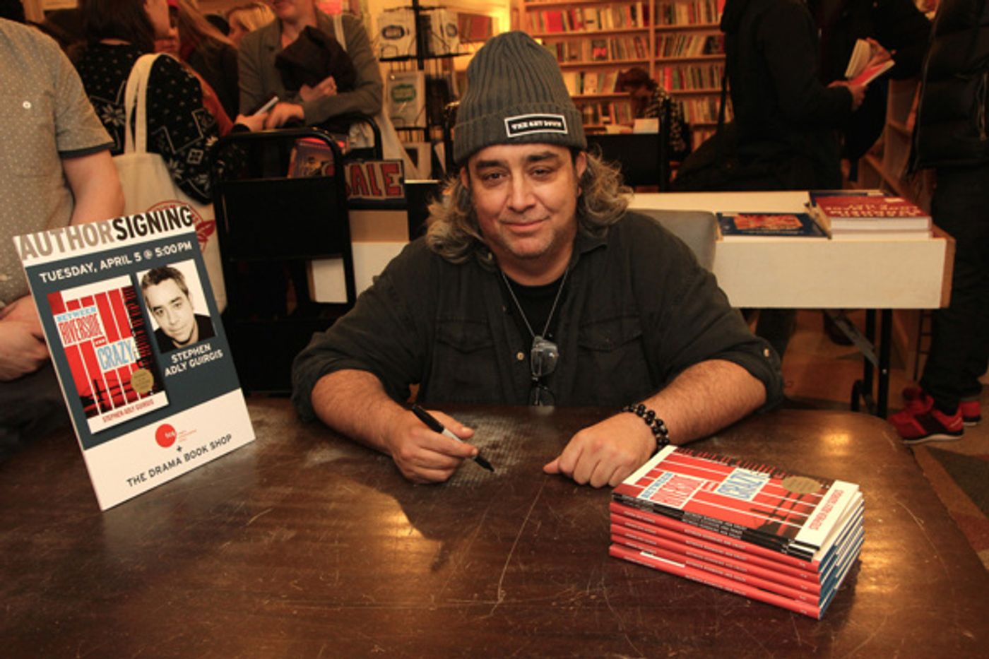 Photo Flash: Stephen Adly Guirgis Reads, Signs Plays at The Drama Book Shop with Bobby Cannavale and More  Image