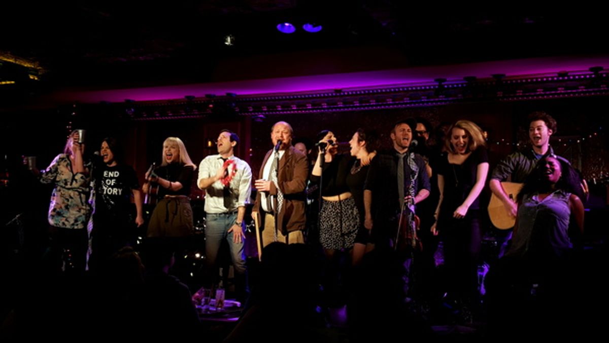 The cast of Joe Iconis & Family at 