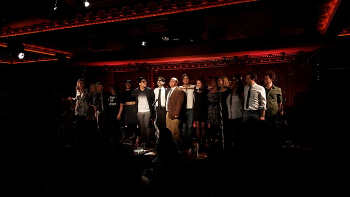 The cast of Joe Iconis & Family at 