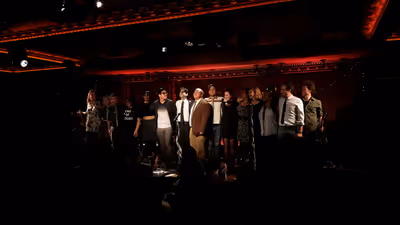 The cast of Joe Iconis & Family Photo