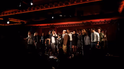 The cast of Joe Iconis & Family Photo