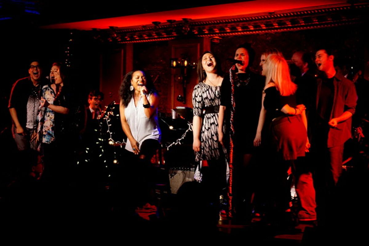 The cast of Joe Iconis & Family at 