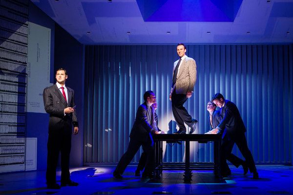 Benjamin Walker, Theo Stockman, Dave Thomas Brown, Drew Moerlein, Jordan Dean and Ale Photo