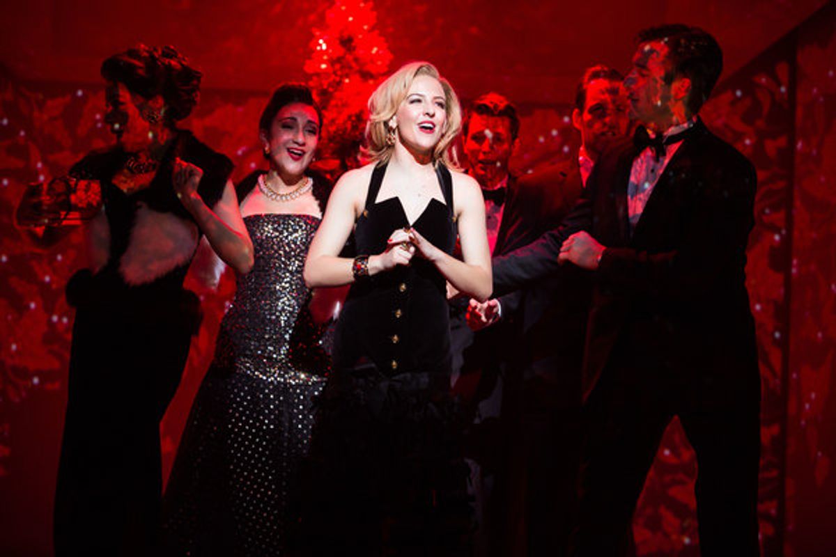 HelÃ©ne Yorke and the cast of American Psycho at 