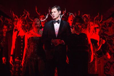 Benjamin Walker and the cast of American Psycho Photo