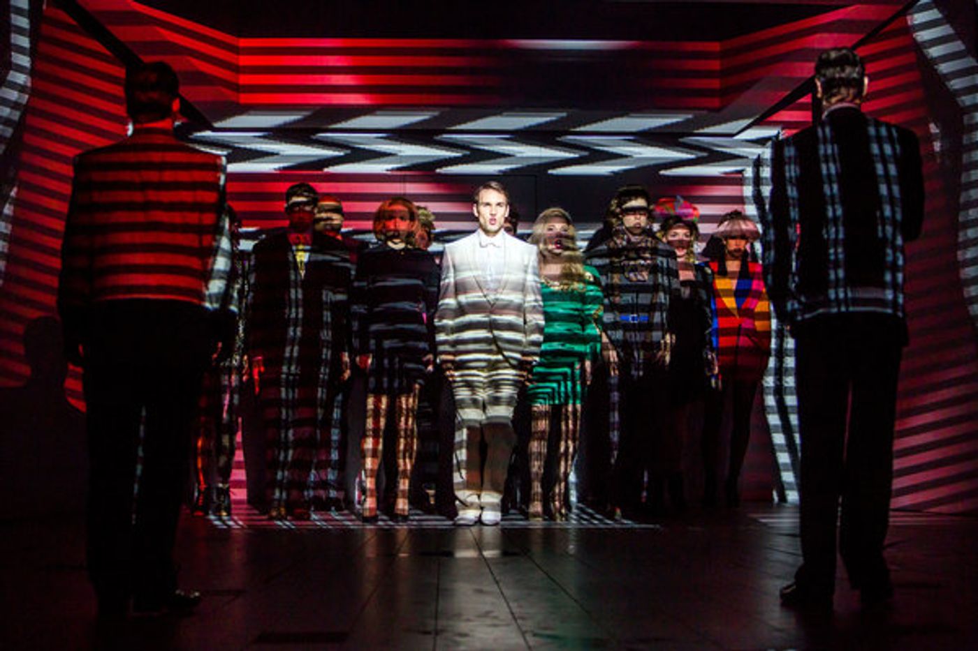 Photo Flash: There Will Be Blood! First Look at AMERICAN PSYCHO on Broadway  Image