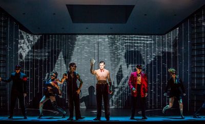 Benjamin Walker and the cast of American Psycho Photo