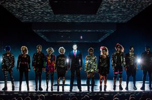  Benjamin Walker and the cast of American Psycho Photo