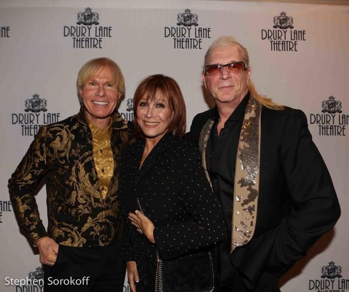 Chuck Steffan, Michele Lee, Ron Abel at 