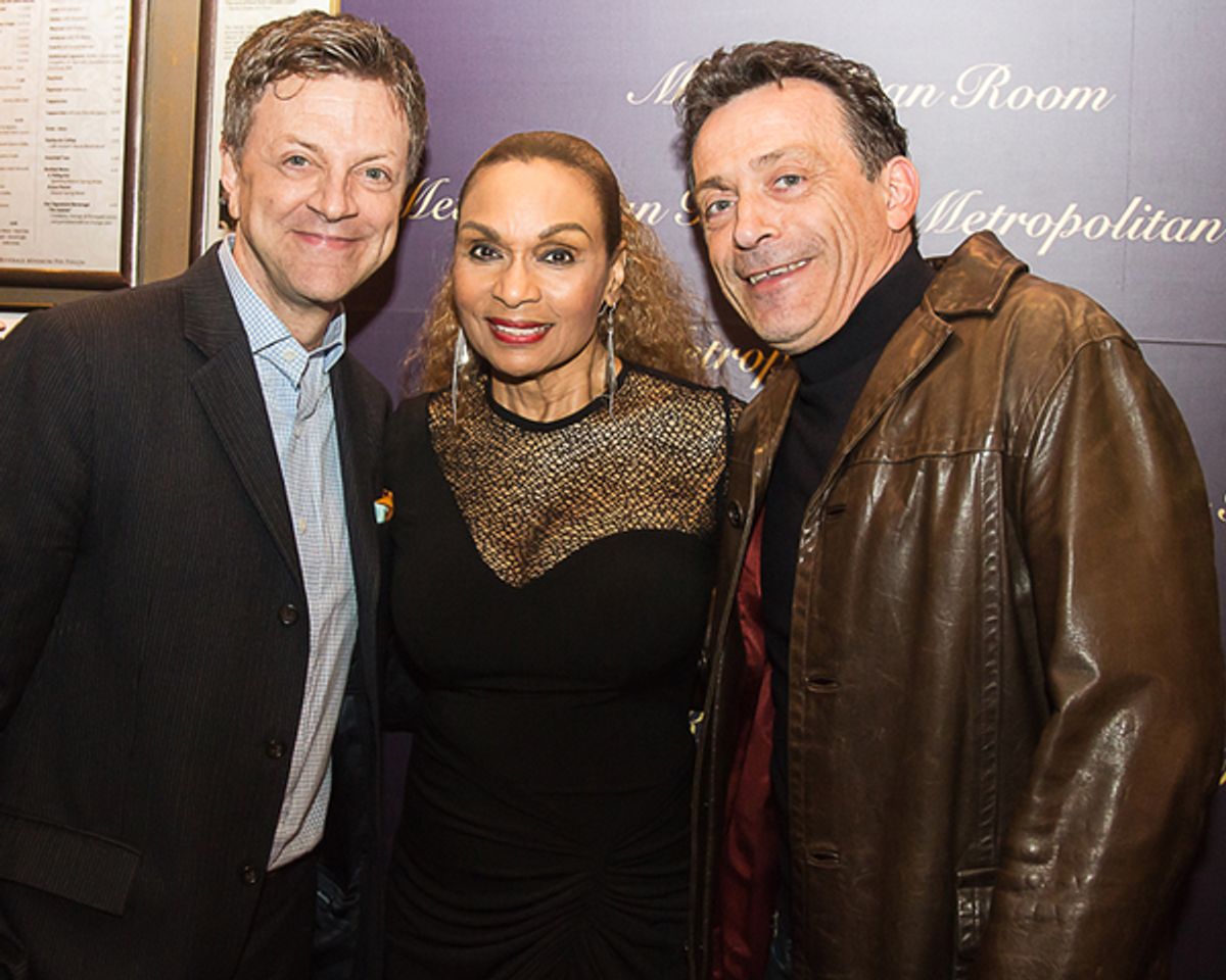 Vivian Reed, Jim Caruso, Lionel Casseroux at 