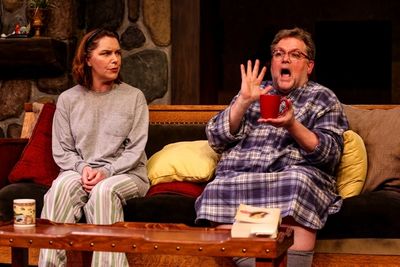 Sonia (Dayna Childs), Vanya (Martin Larson) Photo