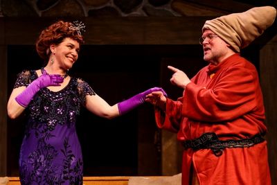 Sonia (Dayna Childs), Vanya (Martin Larson) Photo