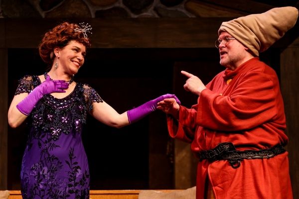 Sonia (Dayna Childs), Vanya (Martin Larson) Photo