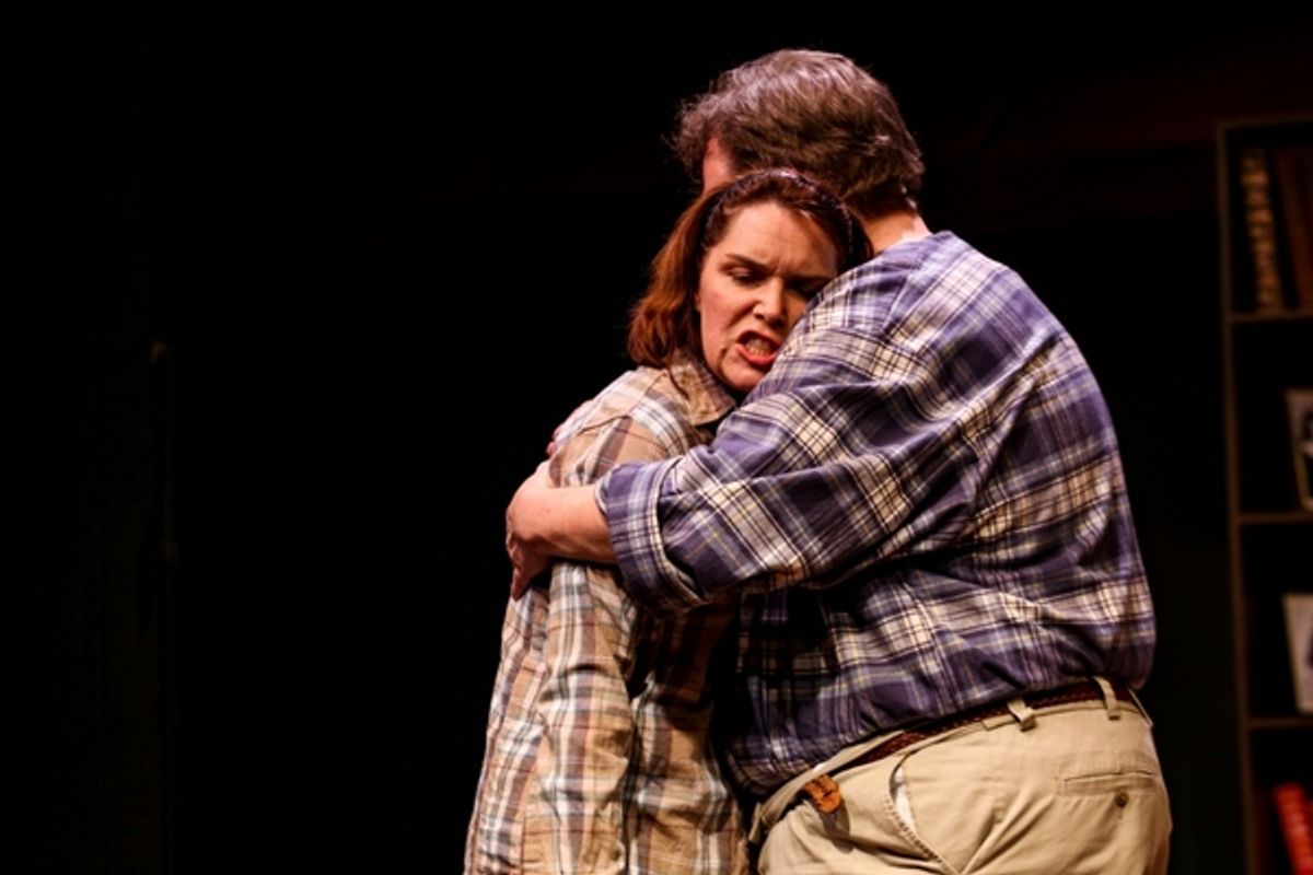 Sonia (Dayna Childs), Vanya (Martin Larson) at 