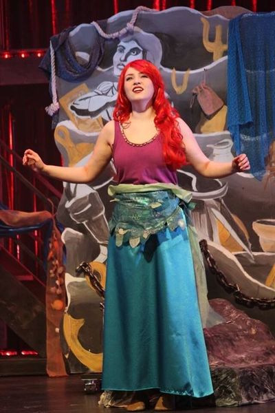 Mackenzie Germain (Ariel); Photo by Elise Johnson Linde Autz Photo