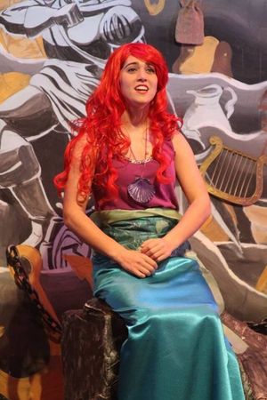 Cassie Vitale (Ariel); Photo by Elise Johnson Linde Autz Photo