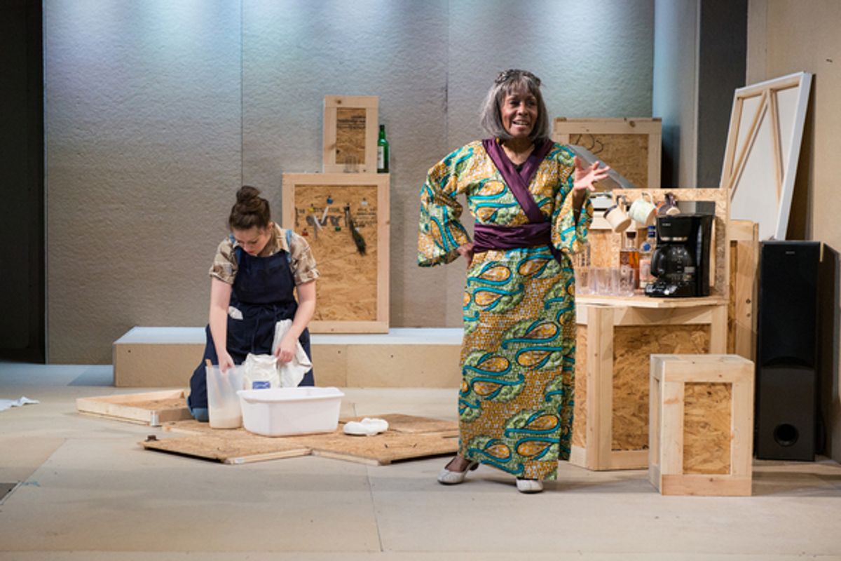 Emily Louise Perkins, Vinie Burrows; Photo by Ariella Axelbank at 