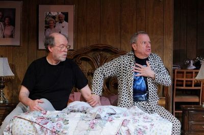 Timothy Crowe as Louis and Stephen Berenson as Bob  Photo