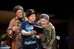imothy Crowe as Louis, Stephen Berenson as Bob and Brian McEleney as Arnie Photo