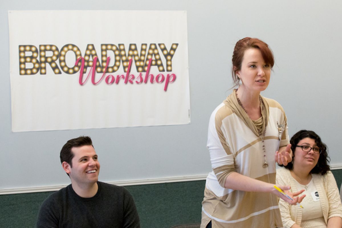 Marc Tumminelli and Sierra Boggess  at 