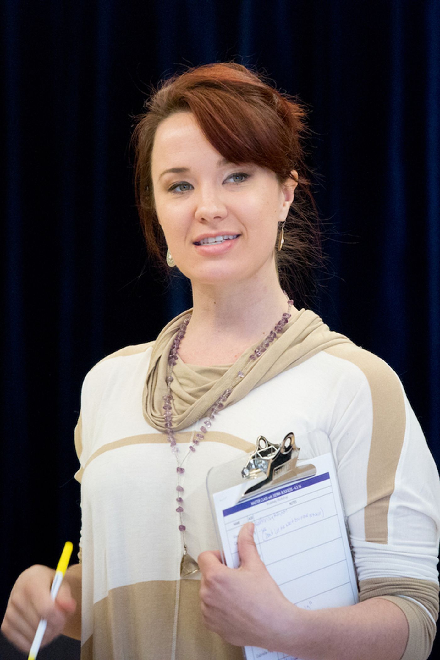 Photo Flash: Sierra Boggess Hosts Broadway Workshop Master Class  Image