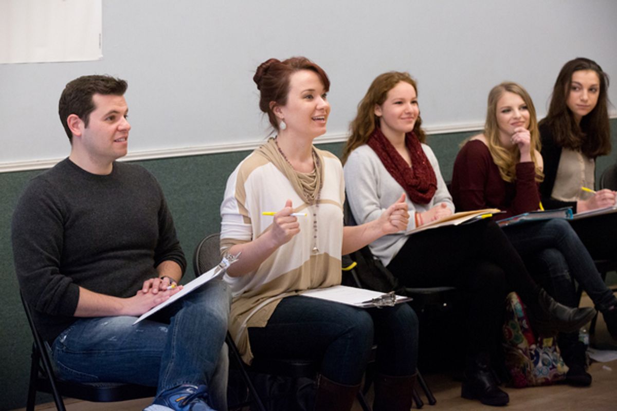 Marc Tumminelli and Sierra Boggess  at 