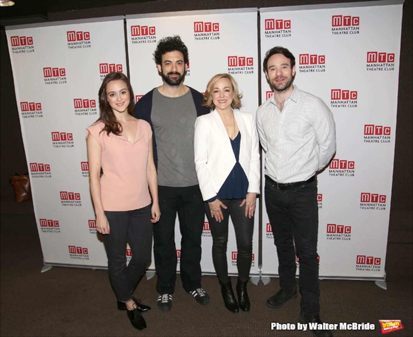 Photo Coverage: Charlie Cox, Heather Lind & Company of MTC's INCOGNITO Meet the Press!  Image