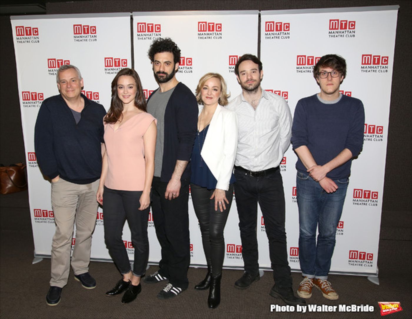 Photo Coverage: Charlie Cox, Heather Lind & Company of MTC's INCOGNITO Meet the Press!  Image
