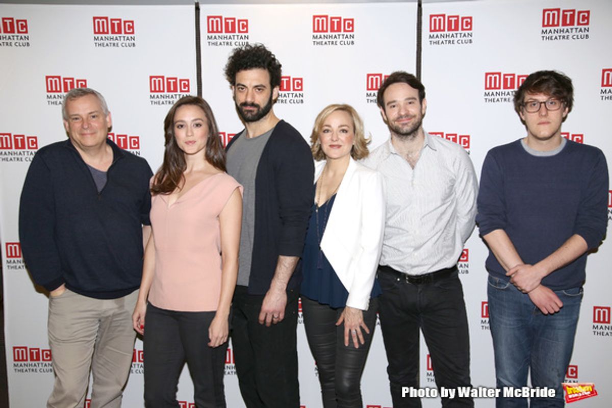 Doug Hughes, Heather Lind, Morgan Spector, Geneva Carr, Charlie Cox and Nick Payne  at 